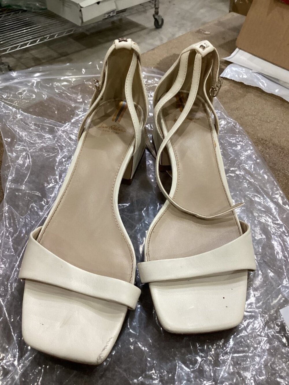 Sam Edelman Women's Wilson Heeled Sandal, Modern Ivory